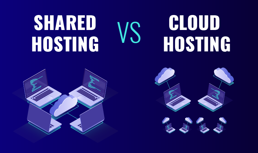 cloud hosting vs shared hosting