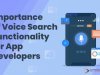 Importance of Voice Search Functionality for App Developers